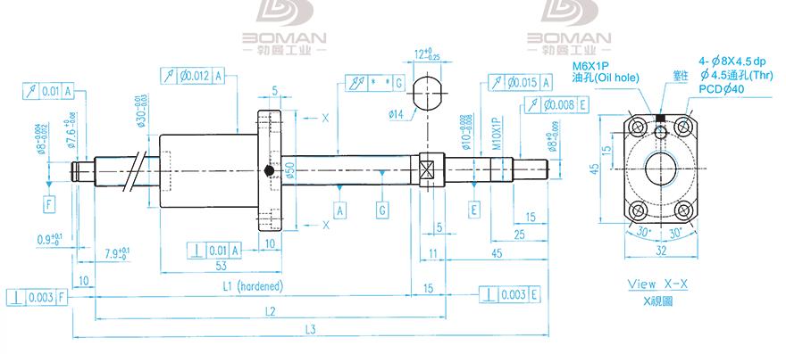 TBI XSVR01210B1DGC5-280-P1 TBI丝杆价格与国产差距